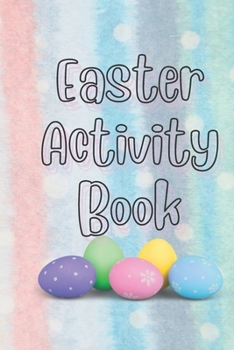 Paperback Easter Activity Book and Coloring Pages Book