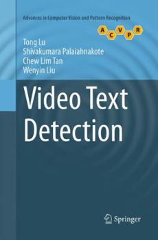 Paperback Video Text Detection Book
