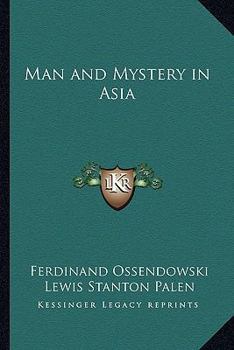Hardcover Man and Mystery in Asia Book