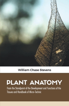 Paperback Plant Anatomy Book