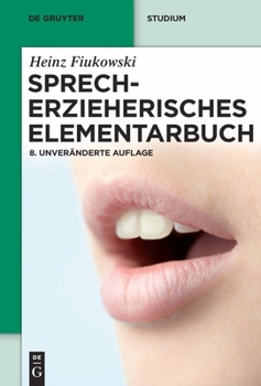 Paperback Sprecherzieherisches Elementarbuch [German] Book
