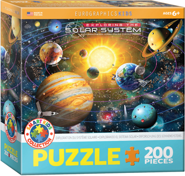 Misc. Exploring the Solar System 200-Piece Puzzle Book