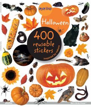 Paperback Eyelike Halloween: 400 Reusable Stickers Inspired by Nature Book