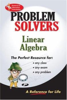 Paperback Linear Algebra Problem Solver Book