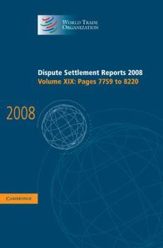 Hardcover Dispute Settlement Reports 2008 Book