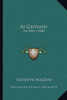 Paperback Ai Giovani: Ricordi (1848) [Italian] Book