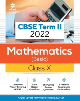 Paperback CBSE Term II Mathematics Basic 10th Book
