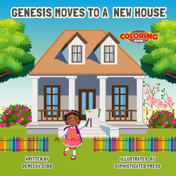 Paperback Genesis Moves Into A New House Coloring Book