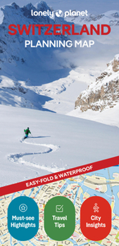 Loose Leaf Lonely Planet Switzerland Planning Map Book
