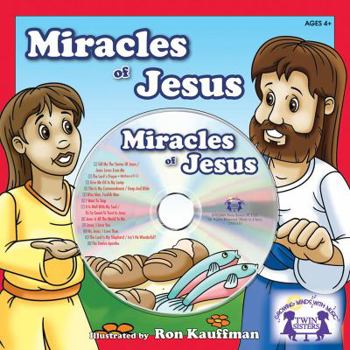 Paperback Miracles of Jesus [With CD (Audio)] Book