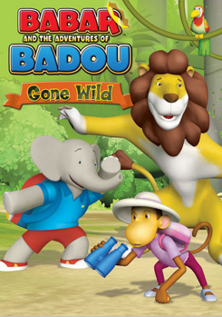 DVD Babar & The Adventures of Badou: Gone Wild Book