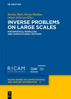 Hardcover Inverse Problems on Large Scales: Mathematical Modelling and Computational Methods Book