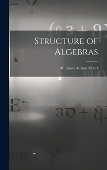 Hardcover Structure of Algebras Book