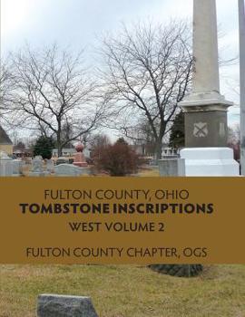 Paperback Fulton County, Ohio, Tombstone Inscriptions Book