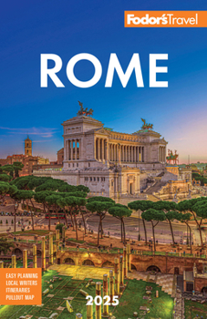 Paperback Fodor's Rome 2025 Book