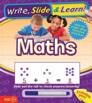 Hardcover Math (Write, Slide & Learn!) Book