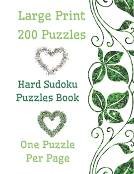 Paperback Hard Sudoku Puzzles Book: Hard Sudoku Puzzles Book for Adults, Sudoku Hard Puzzles book, Sudoku For Seniors, Sudoku with Solutions. Sudoku Hard, Book