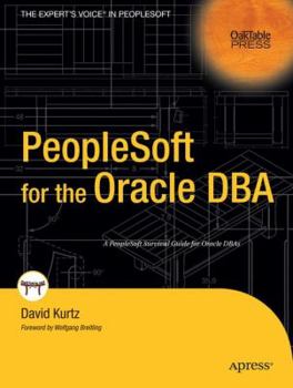 Paperback PeopleSoft for the Oracle DBA Book