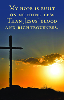 Paperback General Worship Bulletin: My Hope (Package of 100): The Solid Rock (Hymn Portion) Book
