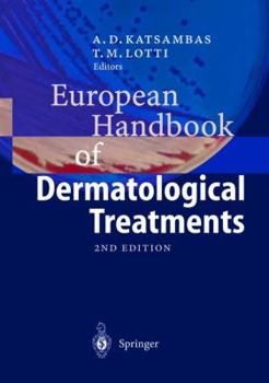 Paperback European Handbook of Dermatological Treatments Book