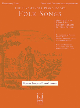 Paperback The Five-Finger Piano Books -- Folk Songs Book