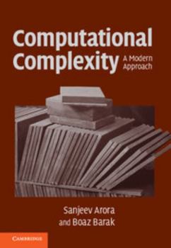 Hardcover Computational Complexity Book