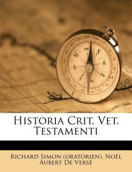 Paperback Historia Crit. Vet. Testamenti Book