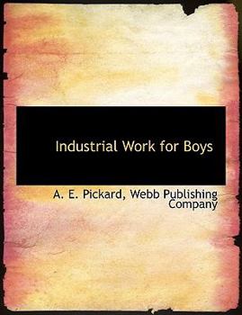 Paperback Industrial Work for Boys Book