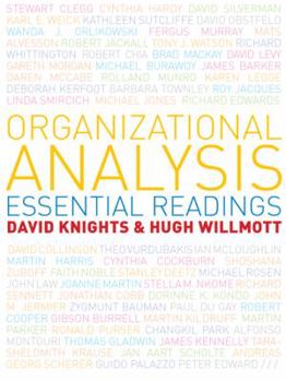 Paperback Organizational Analysis Book