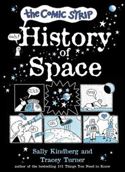 Hardcover The Comic Strip History of Space Book