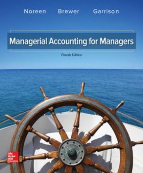 Hardcover Managerial Accounting for Managers Book