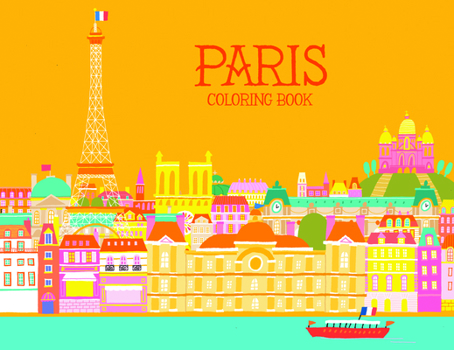 Paperback Paris Coloring Book