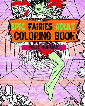 Paperback Epic Fairies Adult Coloring Book