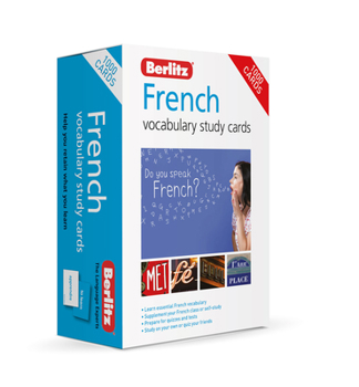 Cards Berlitz Vocabulary Study Cards French (Language Flash Cards) Book