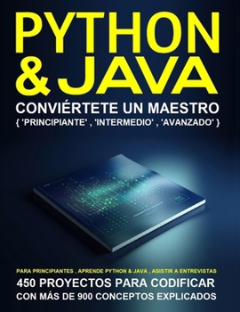 Paperback programación en python y java para principiantes Book