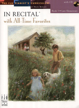 Paperback In Recital with All-Time Favorites, Book 3 [With CD (Audio)] Book