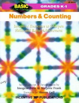 Paperback Numbers & Counting, Grades K-1: Inventive Exercises to Sharpen Skills and Raise Achievement Book