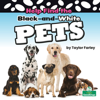 Paperback Help Find the Black-And-White Pets Book