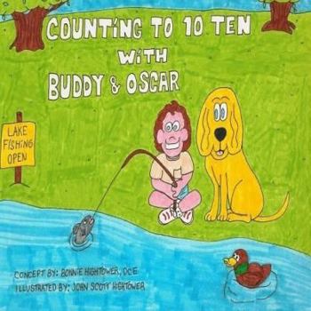 Paperback Counting to 10 Ten with Buddy and Oscar Book