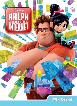 Hardcover Disney Ralph Breaks the Internet: Look and Find Book