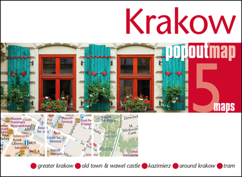 Map Krakow Popout Map Book