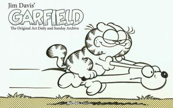 Hardcover Jim Davis' Garfield: The Original Art Daily and Sunday Archive Book