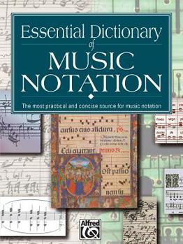 Paperback Essential Dictionary of Music Notation: Pocket Size Book