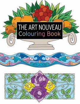 Paperback The Art Nouveau Colouring Book