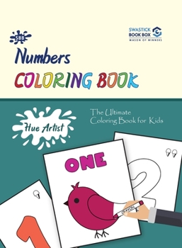 Paperback Hue Artist - Numbers Colouring Book 1-to-10 Book