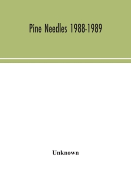 Paperback Pine needles 1988-1989 Book
