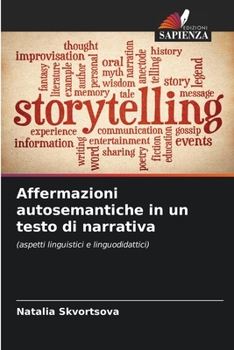 Paperback Affermazioni autosemantiche in un testo di narrativa [Italian] Book