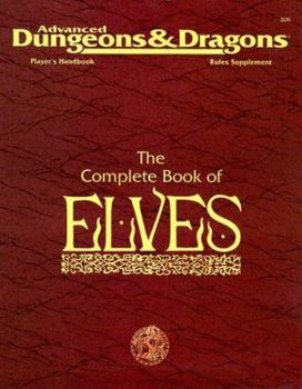 Paperback Phbr8, the Complete Book of Elves: Accessory, Adandd Book