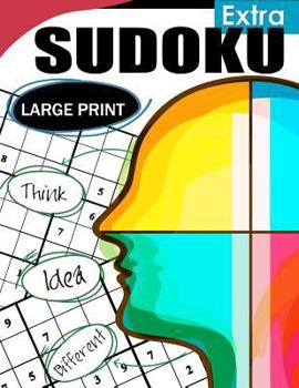 Paperback Extra Sudoku Large Print: Easy, Medium to Hard Level Puzzles for Adult Sulution inside [Large Print] Book