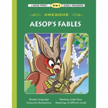 Hardcover Shree Book Centre Awesome Aesops Fables (6 In 1) Book